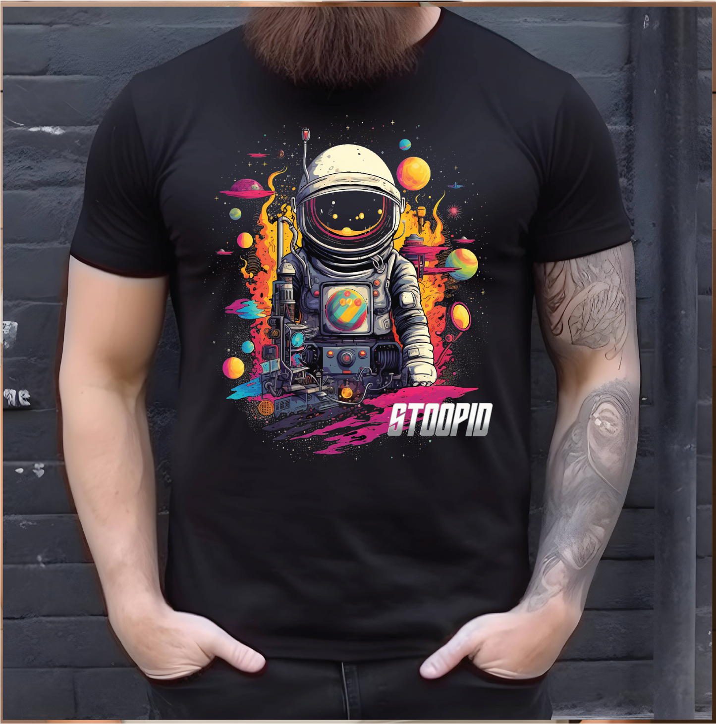 Stoopid Original "Astro" Graphic T - 6