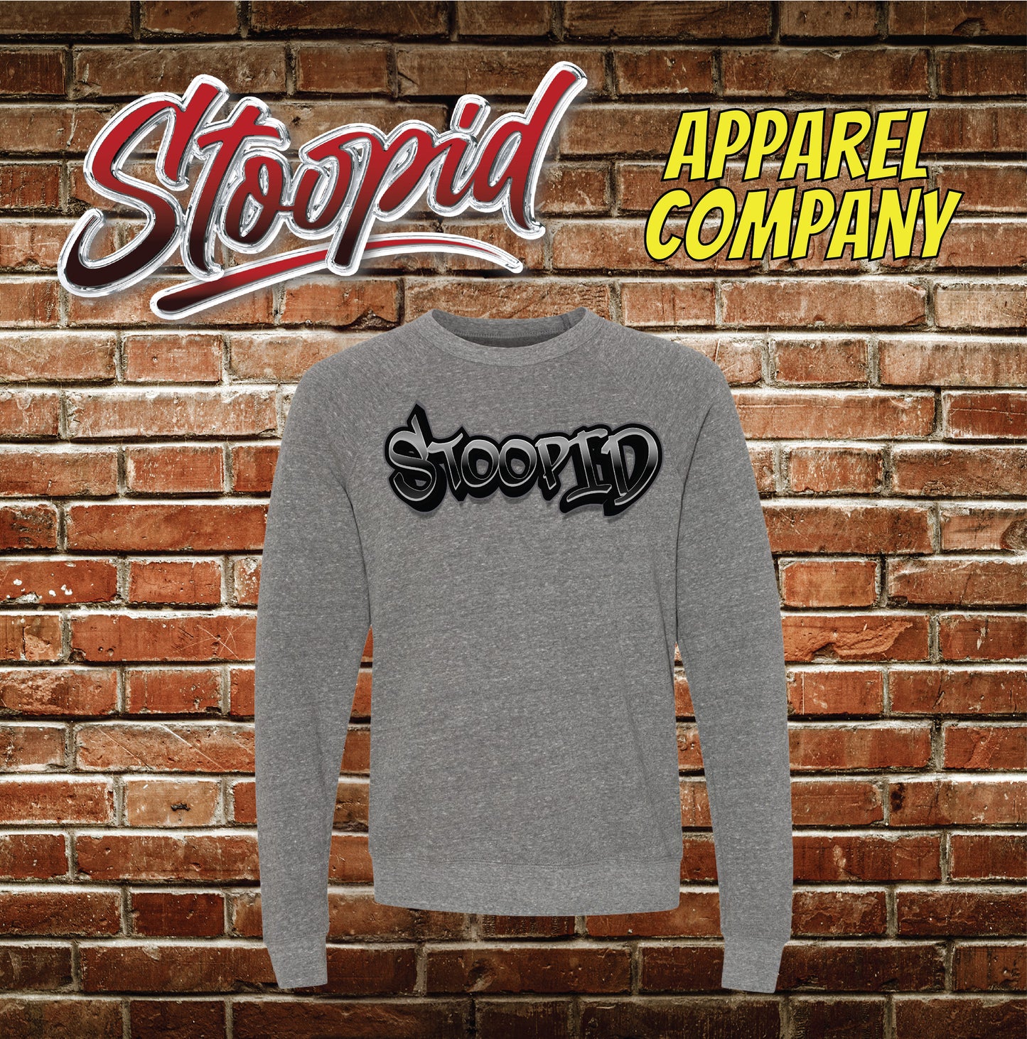 "The Onyx" Stoopid Hoodie or Crewneck