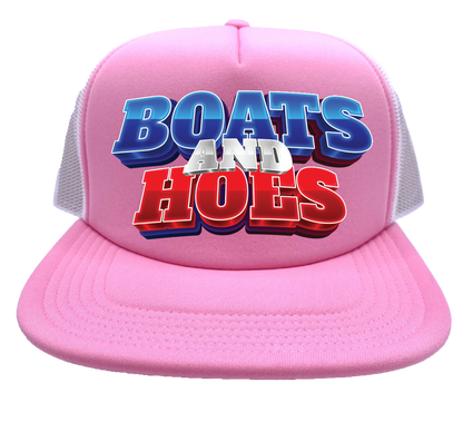 "Boats and Hoes" Stoopid Original Trucker Hat