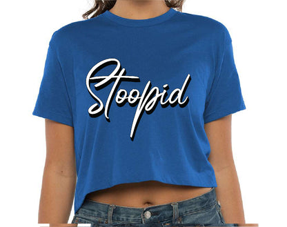 Stoopid "The Signature" Crop Top