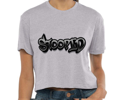 Stoopid "The Onxy" Crop Top