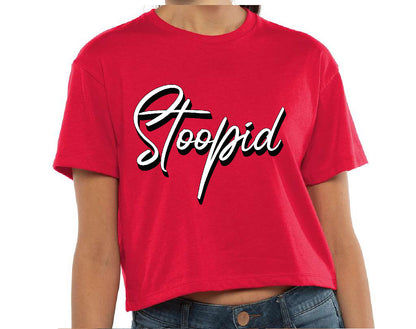 Stoopid "The Signature" Crop Top