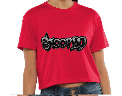 Stoopid "The Onxy" Crop Top