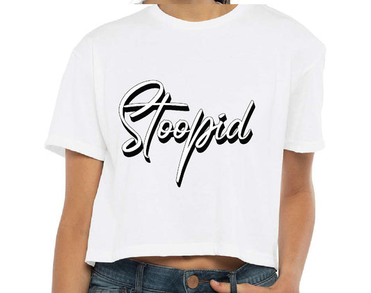 Stoopid "The Signature" Crop Top