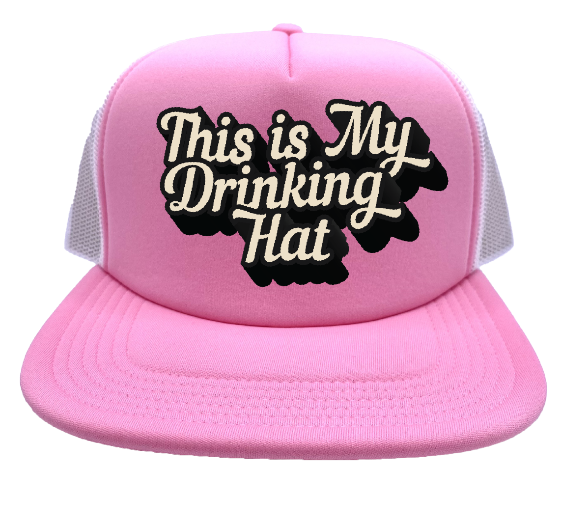 "This Is My Drinking Hat" Stoopid Original Trucker Hat