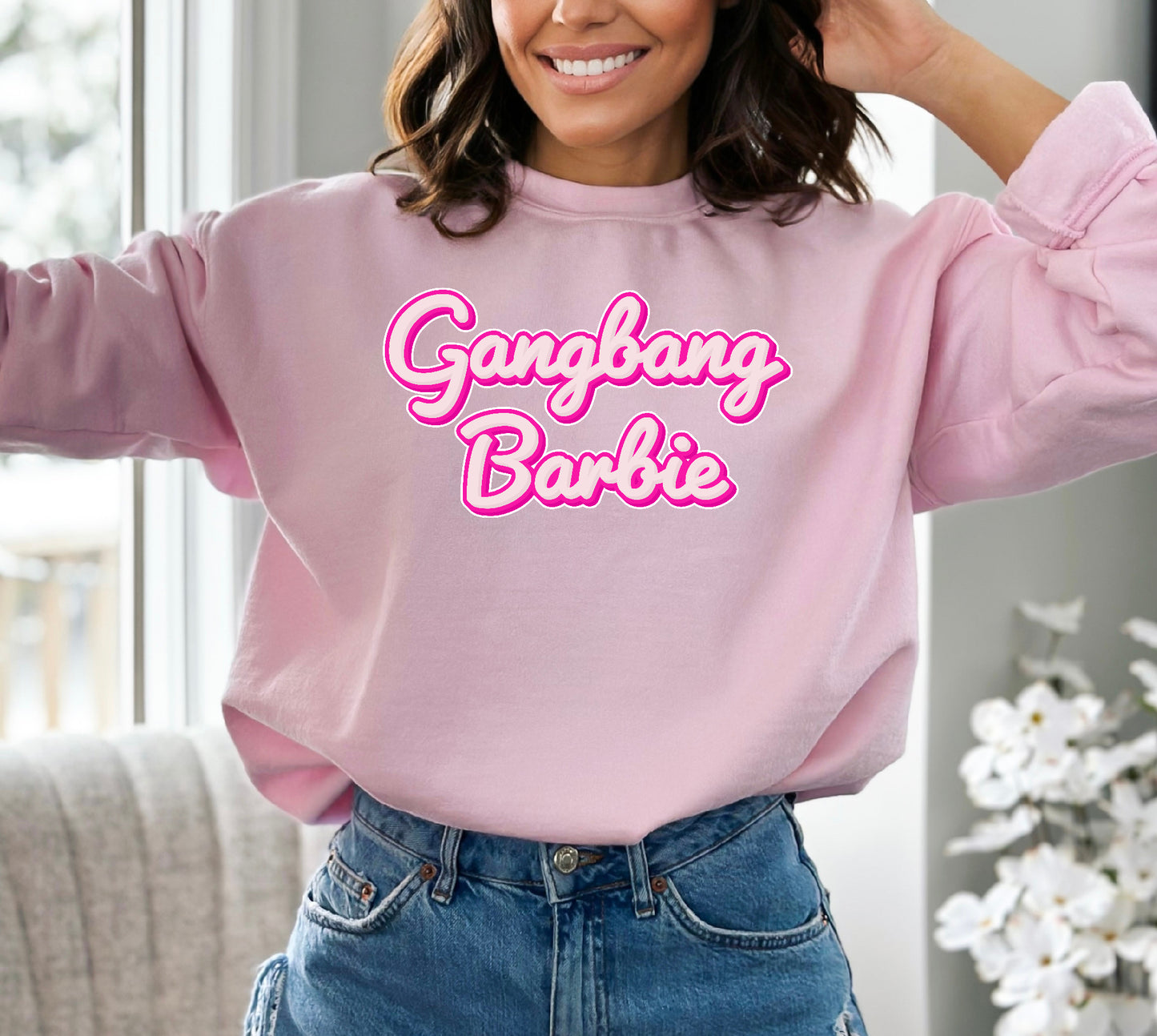 "Gangbang Barbie" Stoopid Original Shirt/Crew/Hoodie