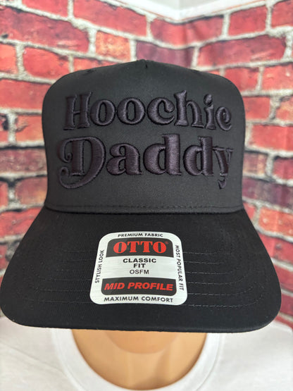 Hoochie Daddy 3D Puff Embroidered Hat