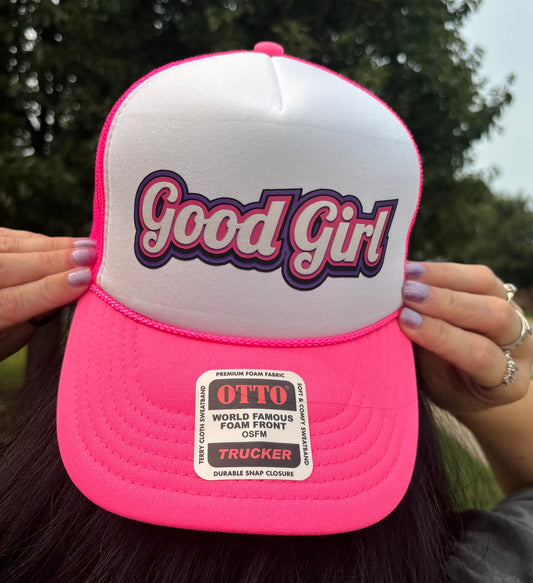 Good Girl Trucker Hat