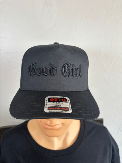 Good Girl 3D Puff Embroidered Hat