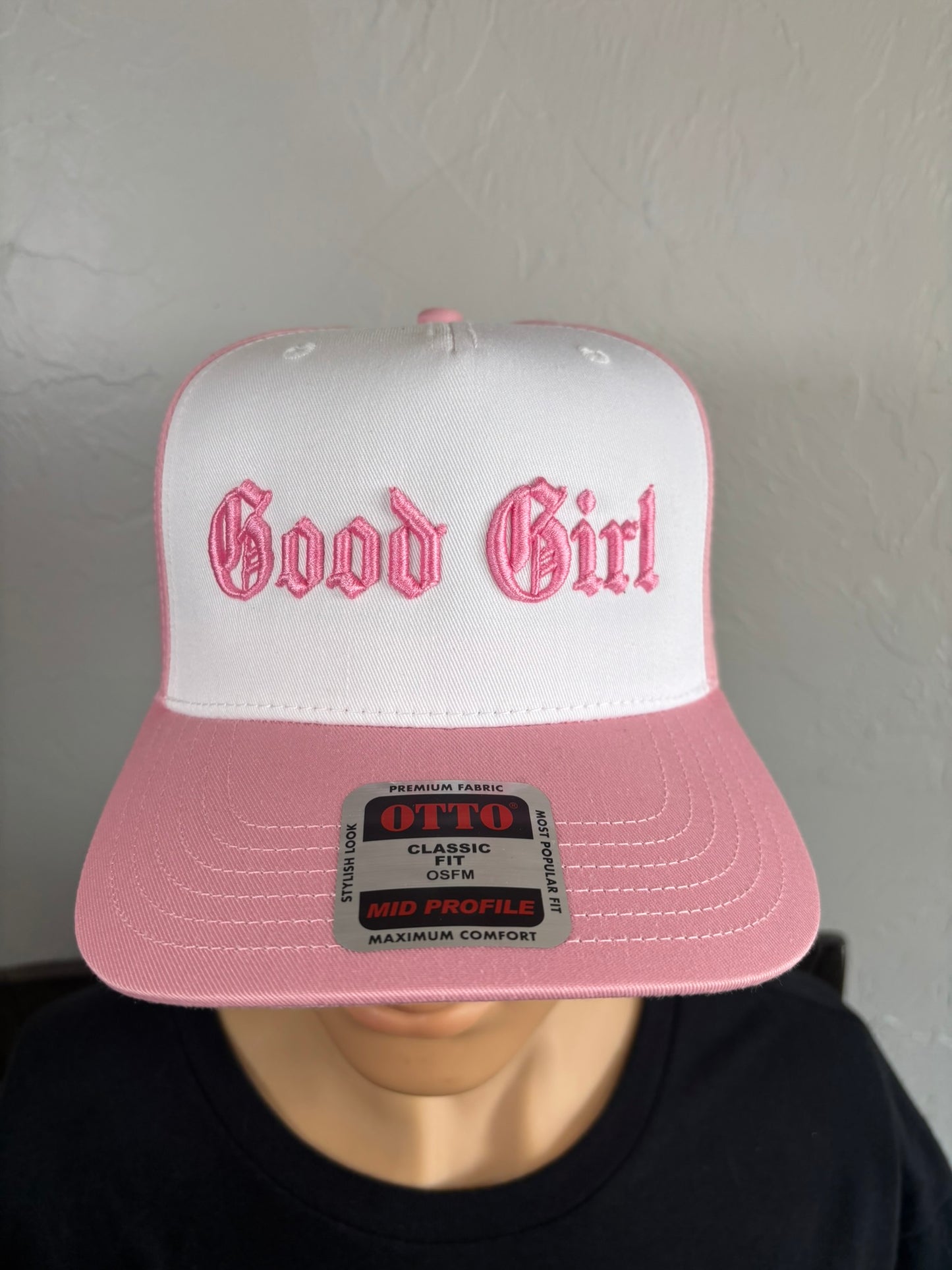 Good Girl 3D Puff Embroidered Hat