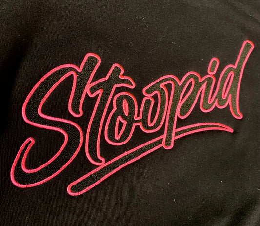 Embroidered Stoopid Hoodies