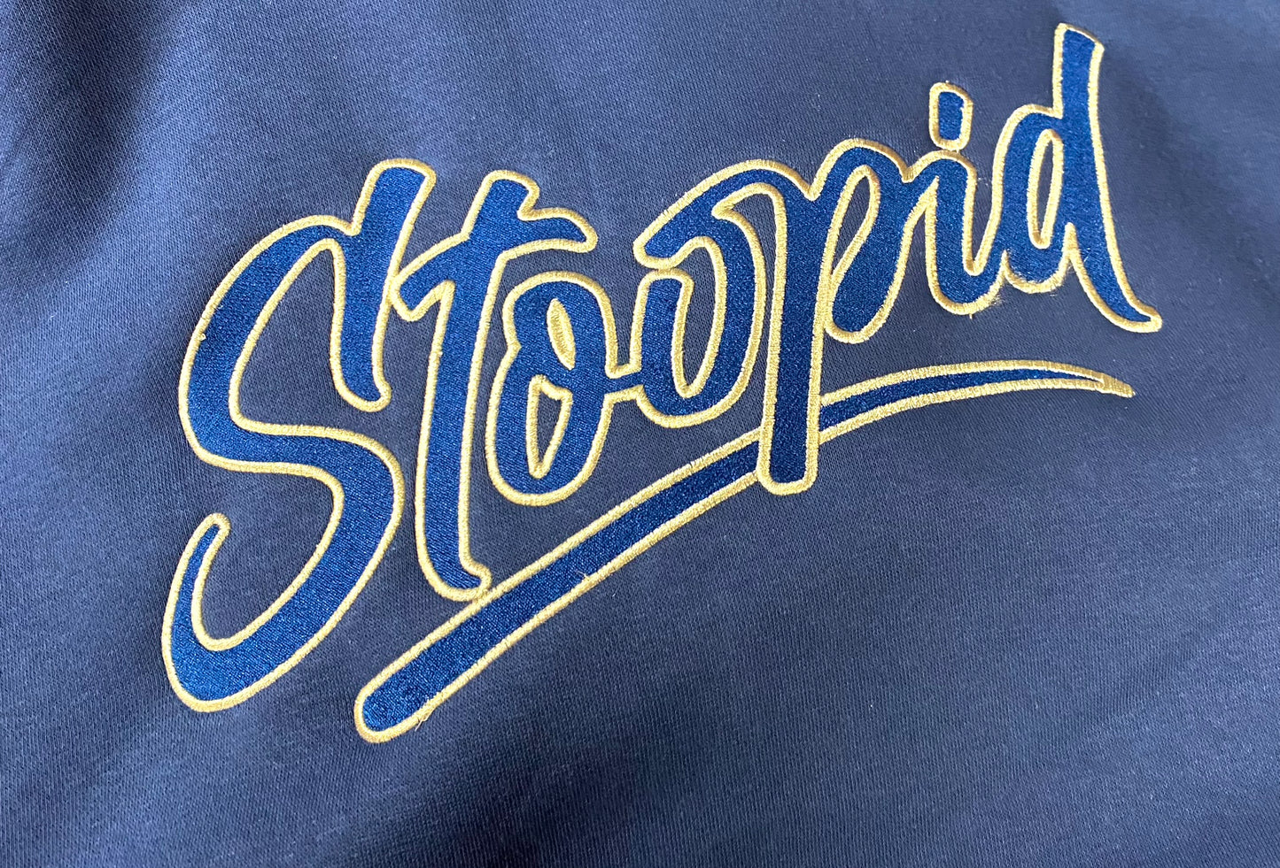 Embroidered Stoopid Hoodies