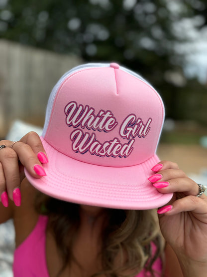 "White Girl Wasted" Stoopid Original Trucker Hat