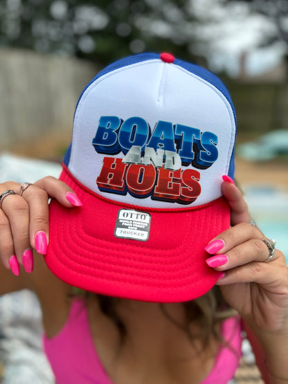 "Boats and Hoes" Stoopid Original Trucker Hat