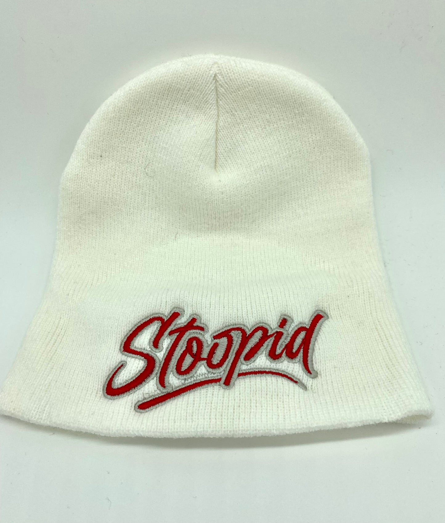 Custom Embroidered Stoopid Hat or Beanie