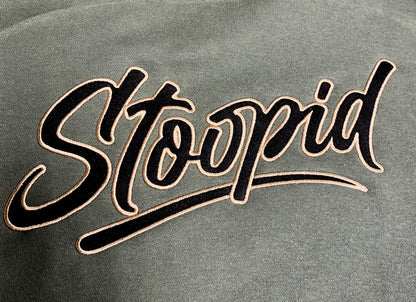 Embroidered Stoopid Hoodies