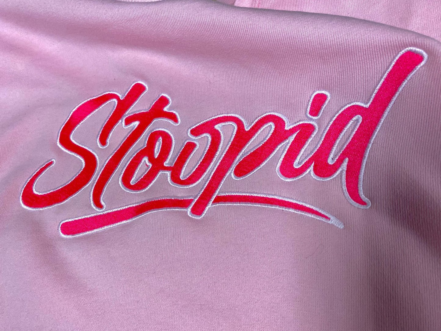 Custom Embroidered Stoopid Hoodie or Sweatshirt