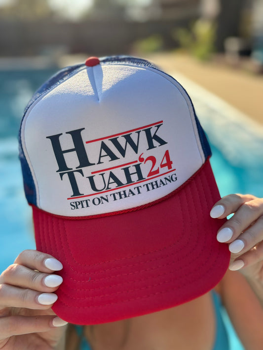 Hawk Tuah 24 Trucker Hat