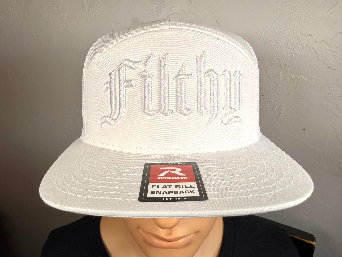 Filthy 3D Puff Embroidered Snapback