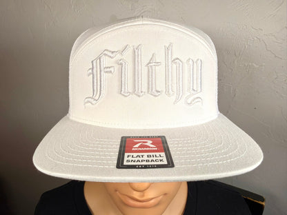 Filthy 3D Puff Embroidered Snapback