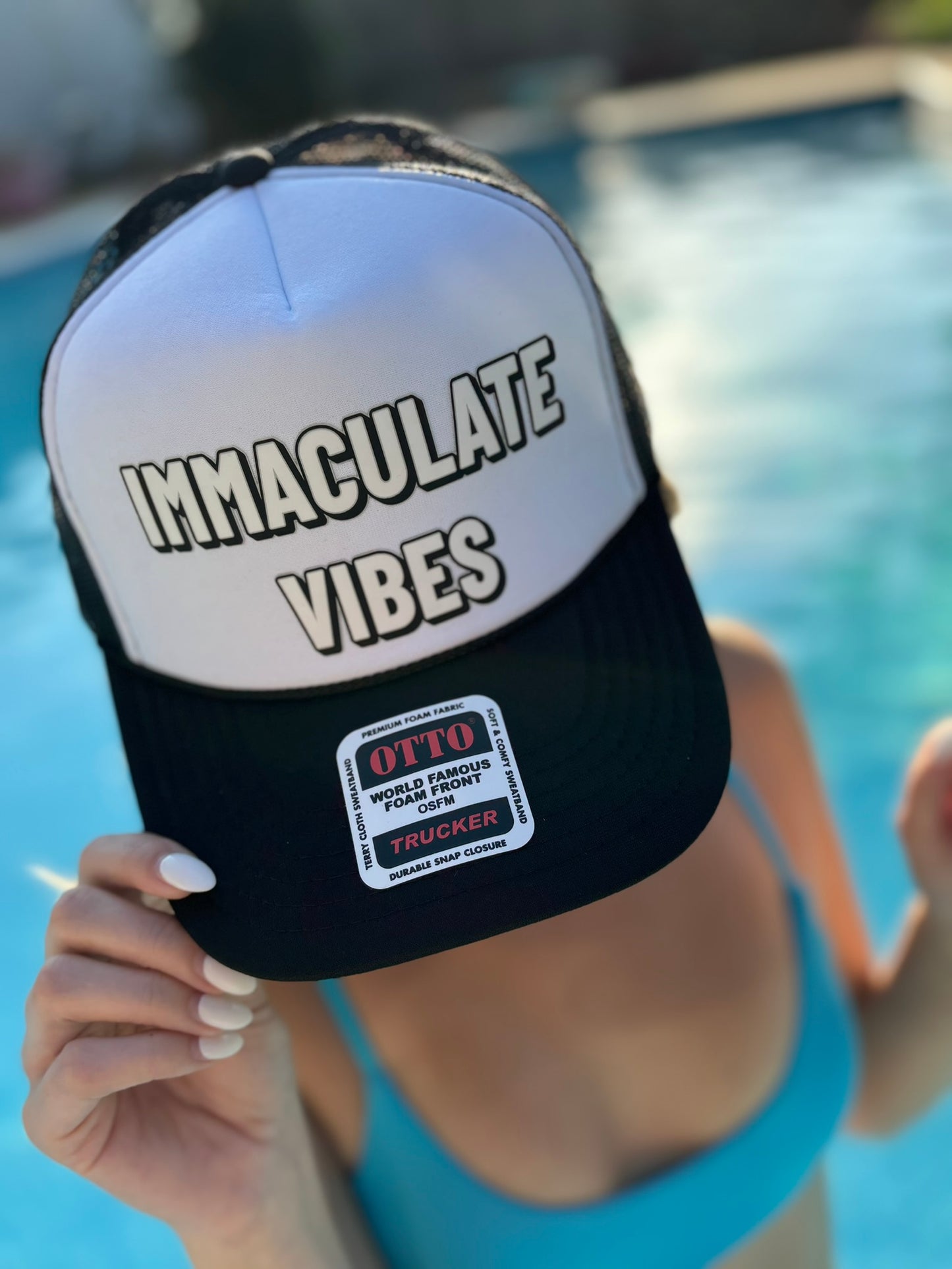 "Immaculate Vibes" Stoopid Original Trucker Hat