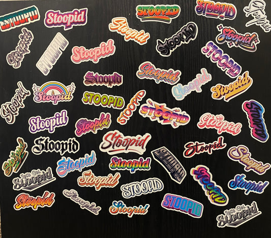 Stoopid Die Cut Decals