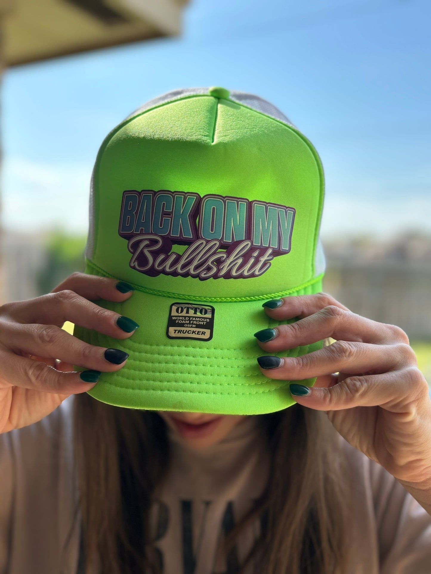 "Back On My Bullshit" Stoopid Original Trucker Hat