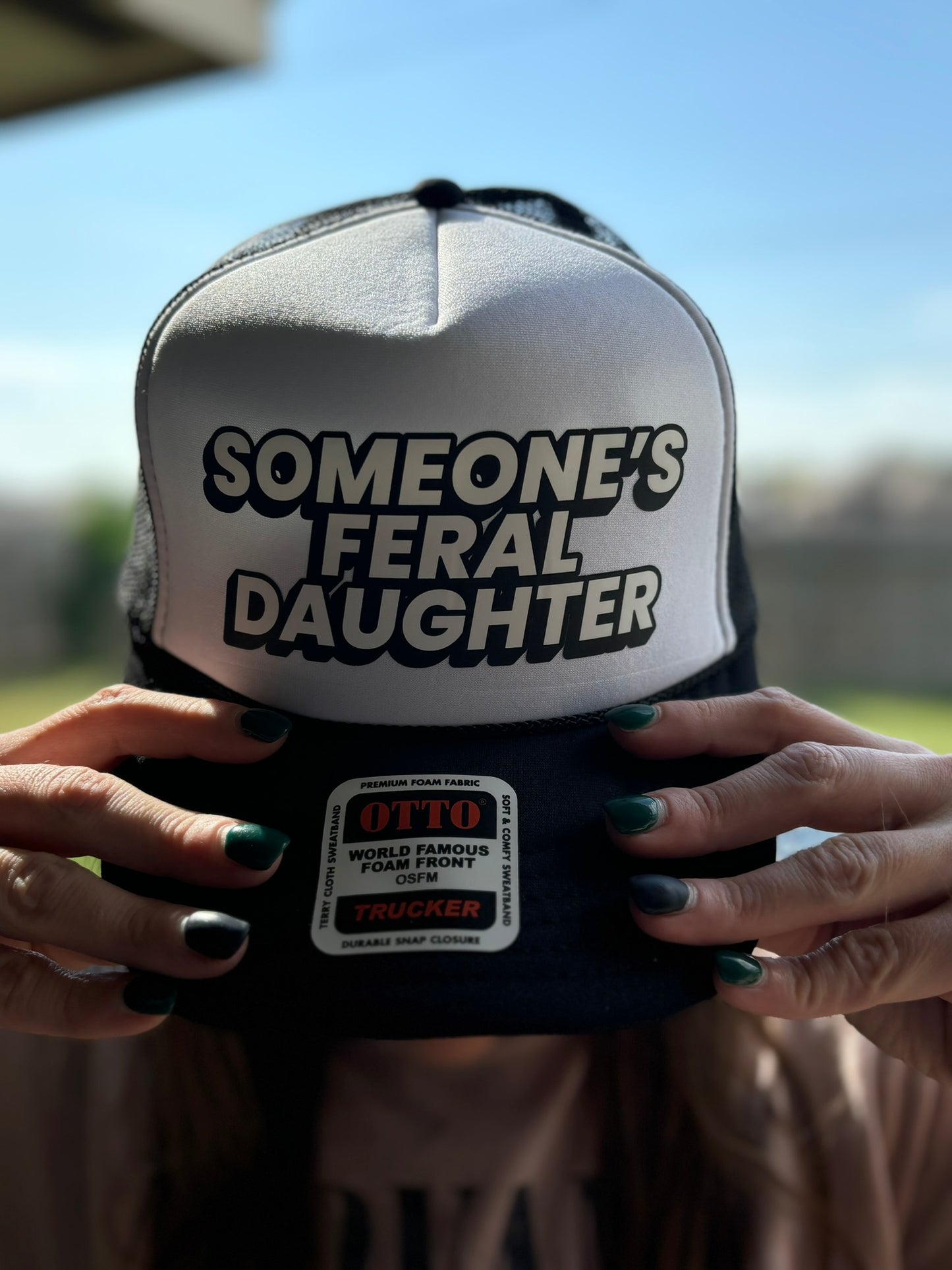 "Someone's Feral Daughter" Stoopid Original Trucker Hat