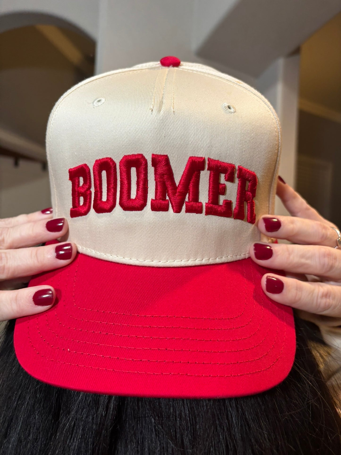 Boomer 3D Puff Embroidered Hat
