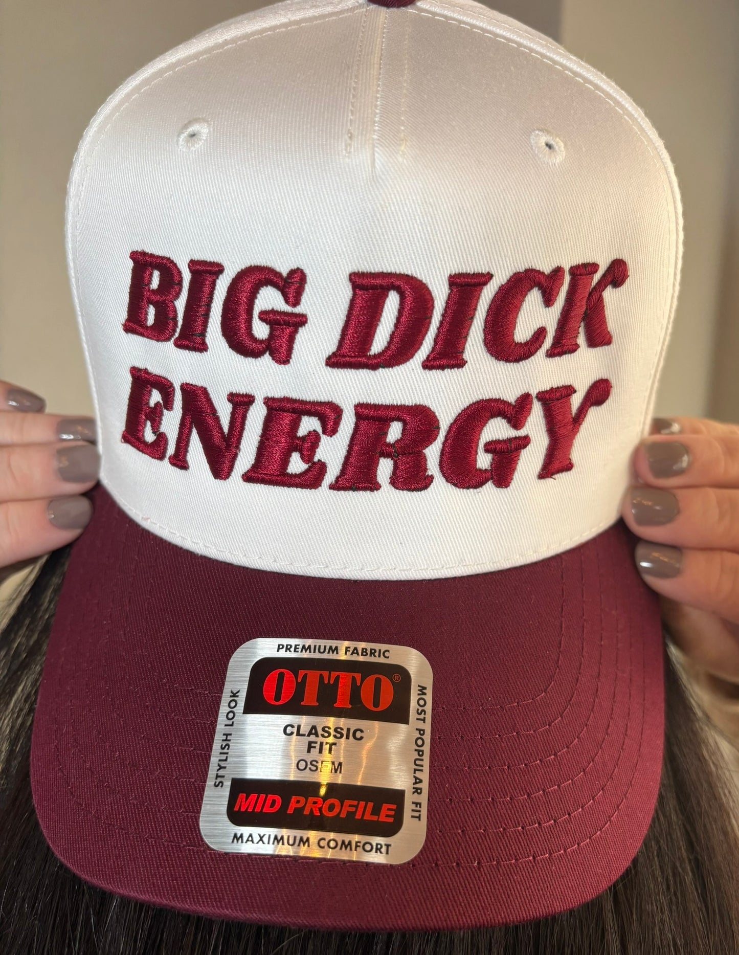 Big Dick Energy 3D Puff Embroidered Hat
