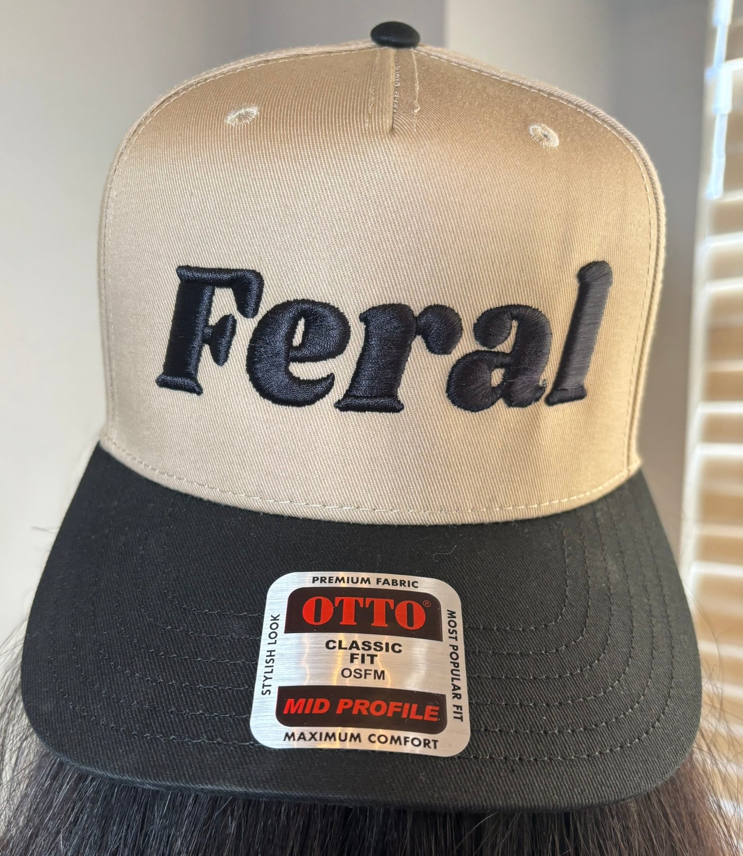 Feral 3D Puff Embroidered Hat