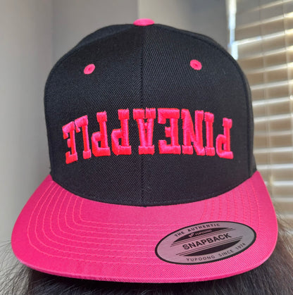 Upside Down Pineapple 3D Puff Embroidered Hat