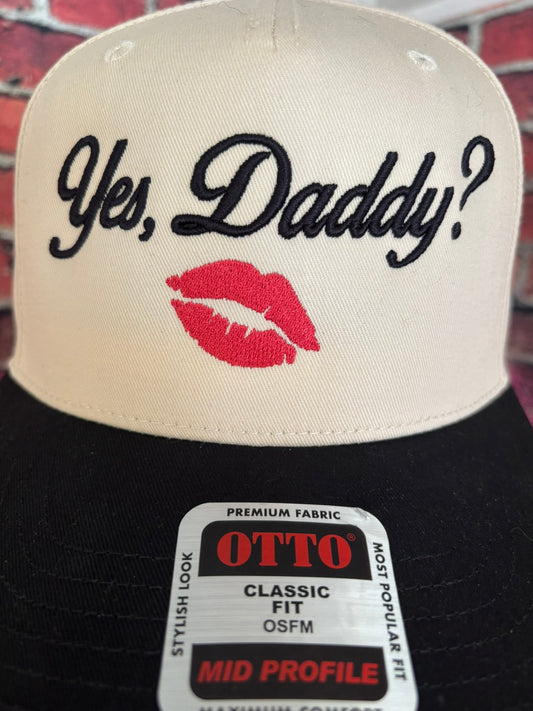 Yes, Daddy? 3D Puff Embroidered Hat