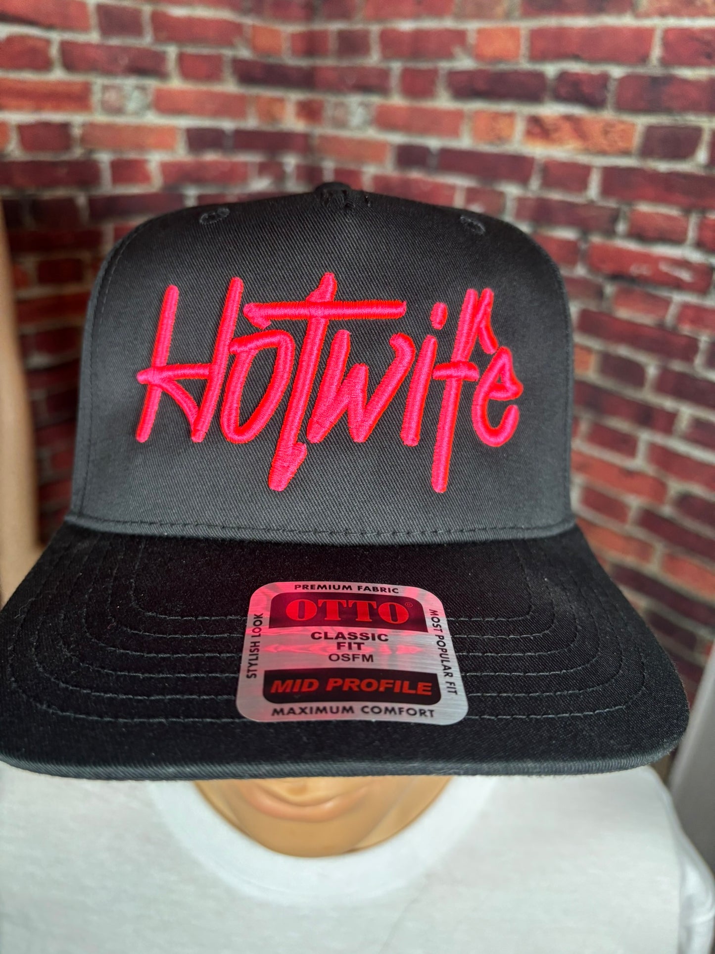 Hotwife 3D Puff Embroidered Hat