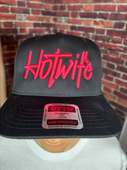 Hotwife 3D Puff Embroidered Hat