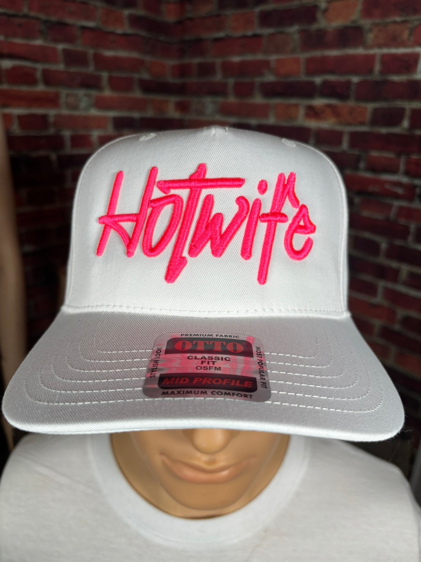 Hotwife 3D Puff Embroidered Hat