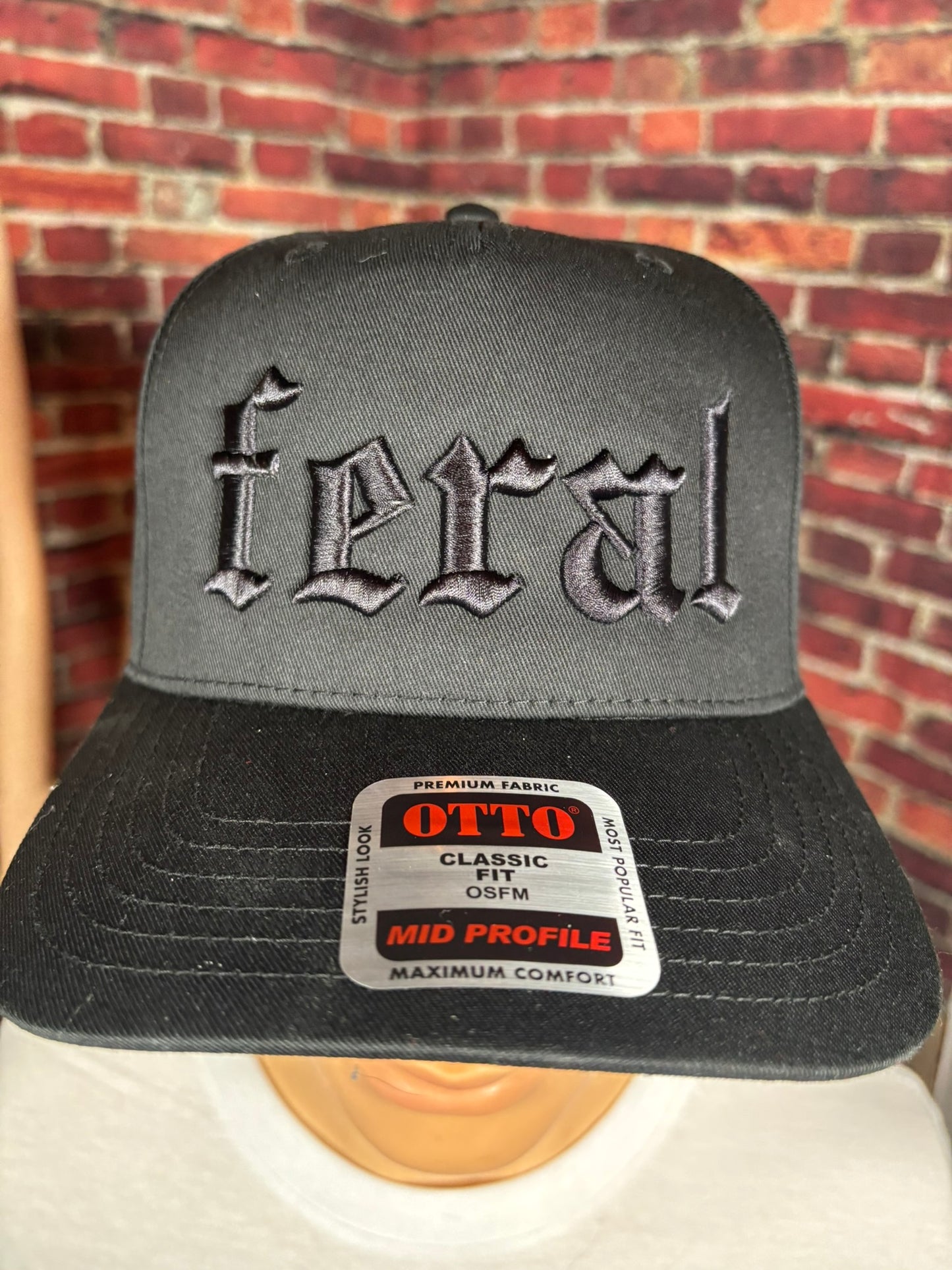 Feral 3D Puff Embroidered Hat