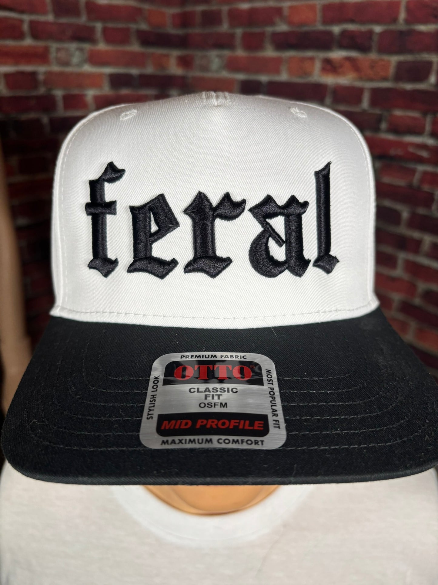 Feral 3D Puff Embroidered Hat