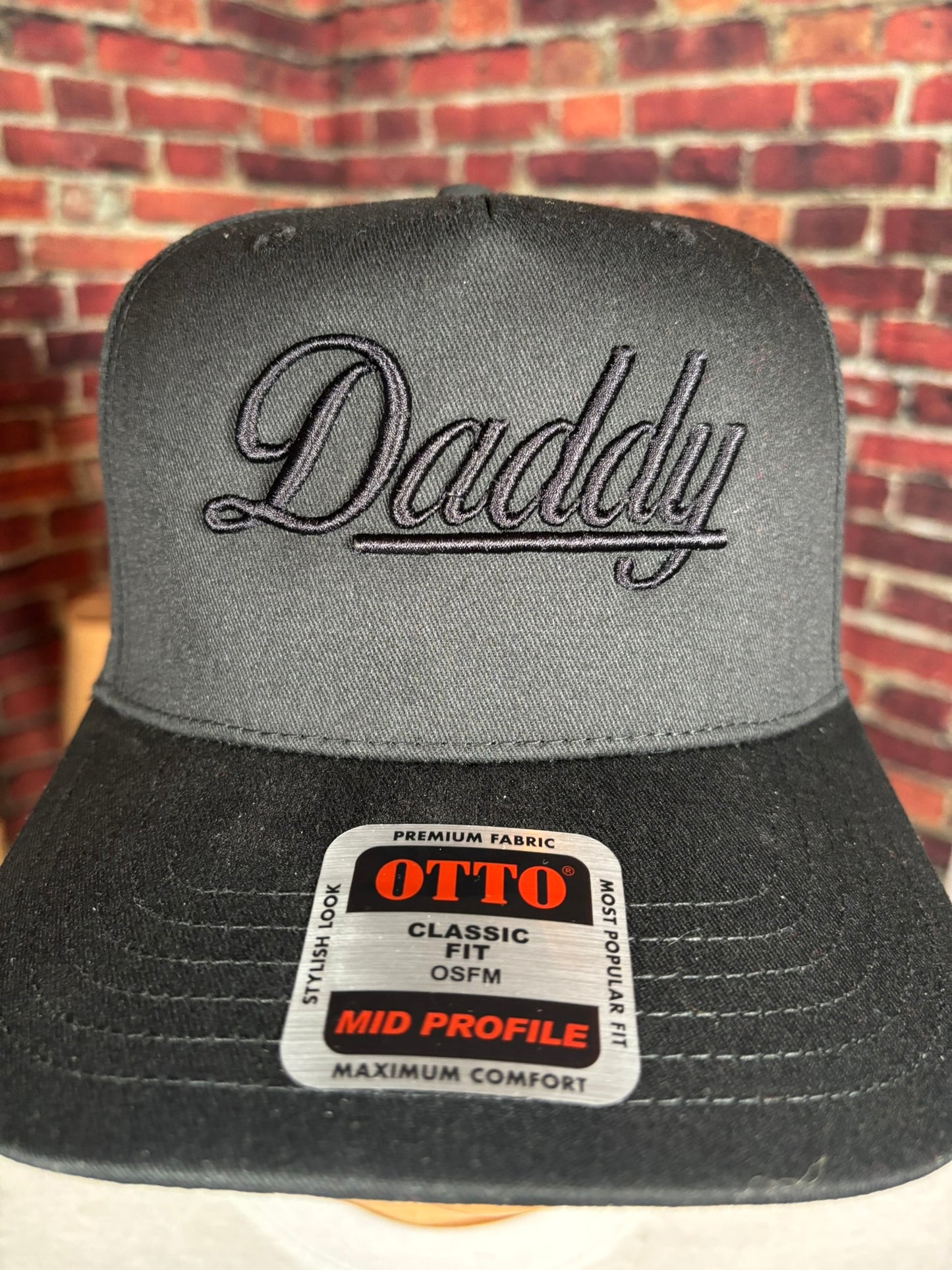 Daddy 3D Puff Embroidered Hat