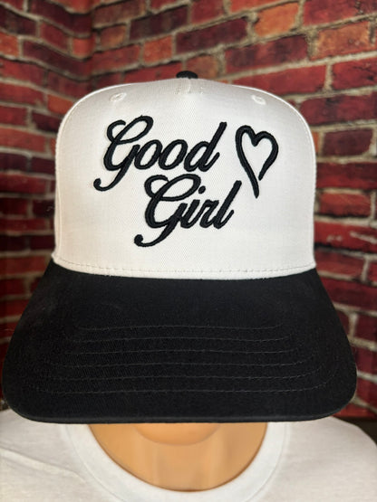 Good Girl 3D Puff Embroidered Hat