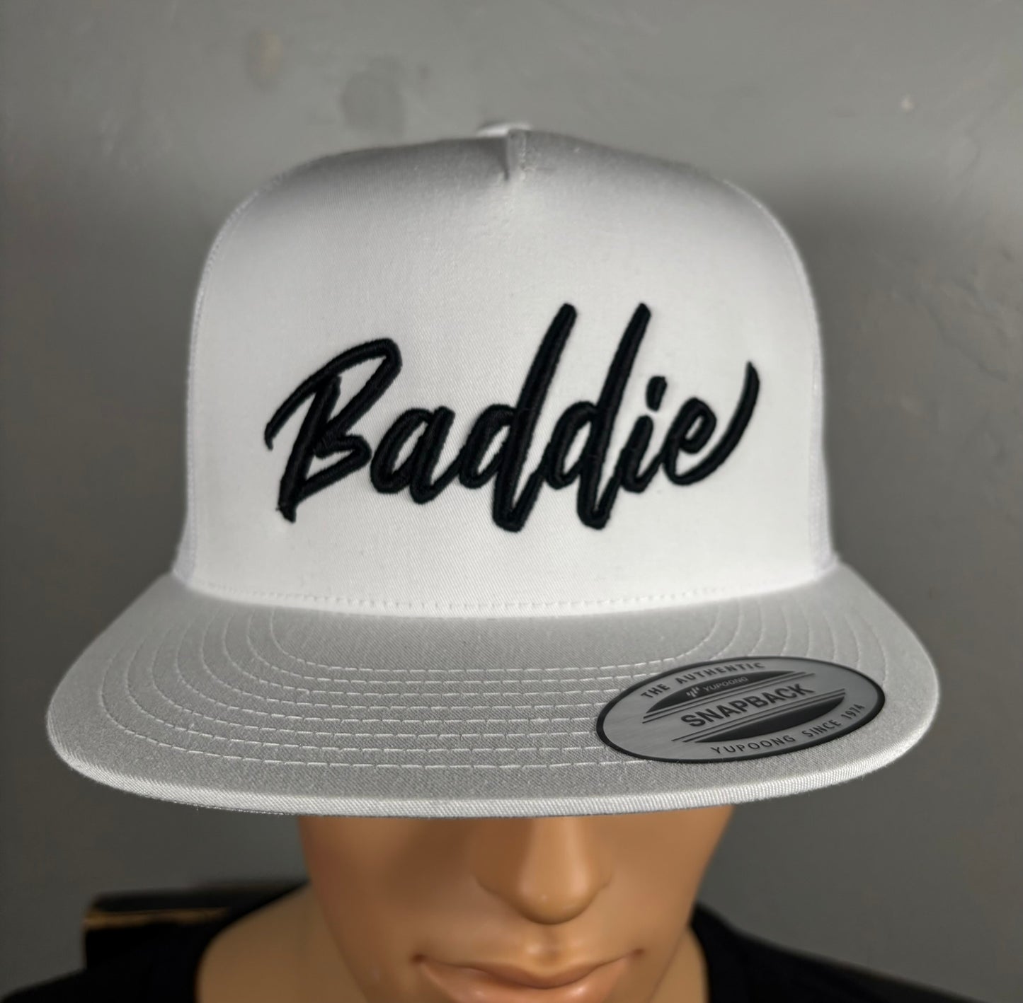Baddie 3D Puff Embroidered Snapback