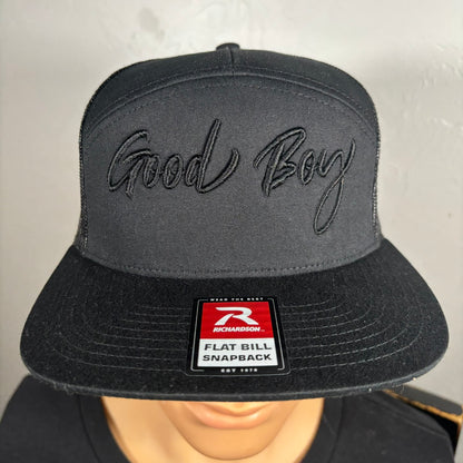 Good Boy 3D Puff Embroidered Snapback