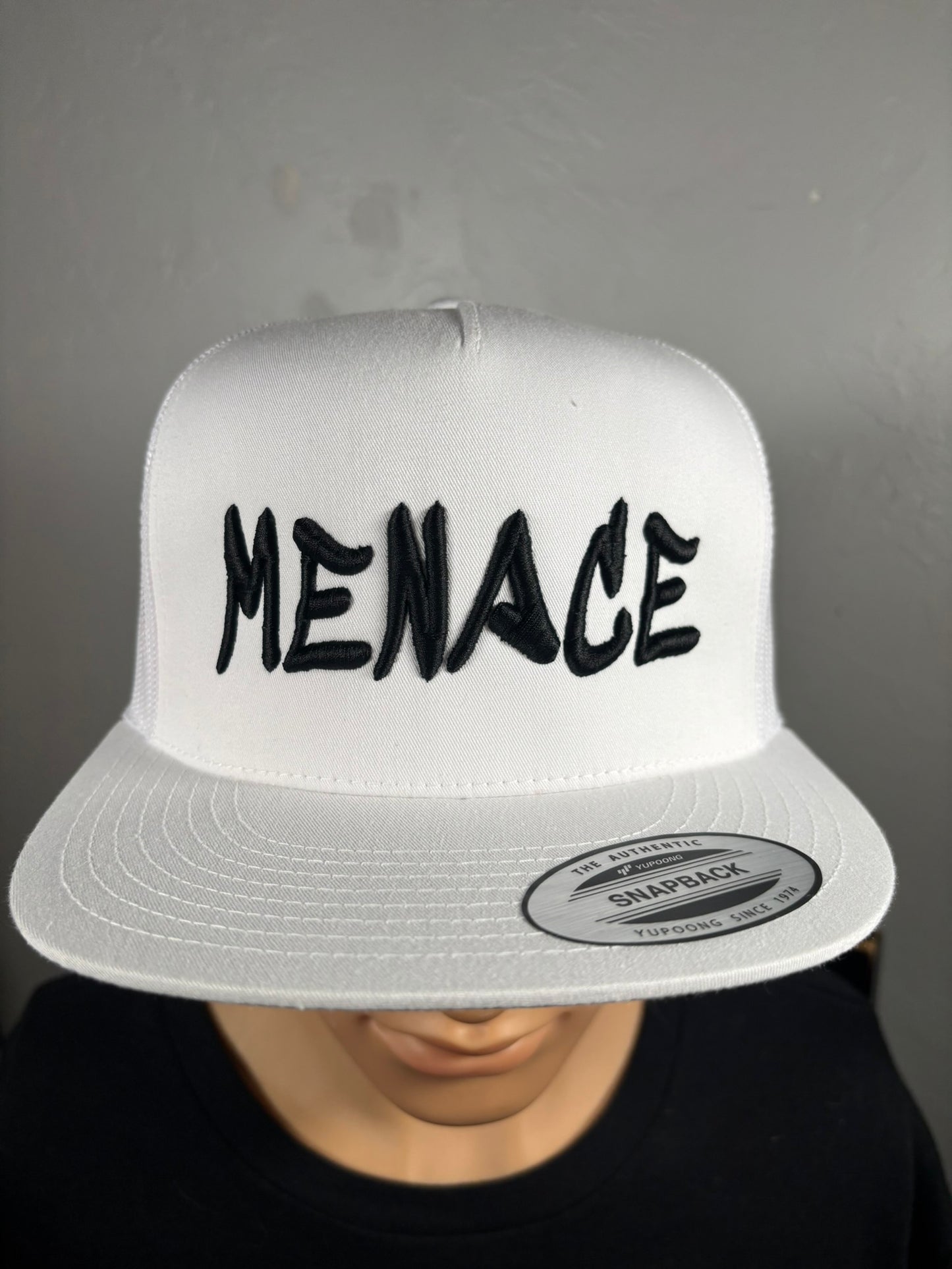 Menace 3D Puff Embroidered Snapback
