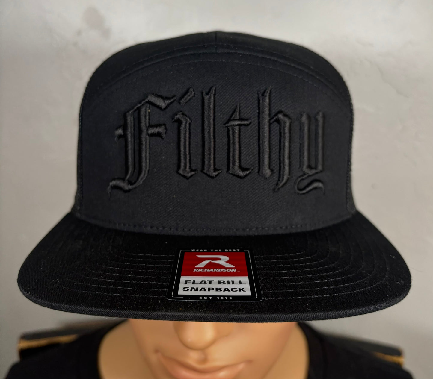 Filthy 3D Puff Embroidered Snapback