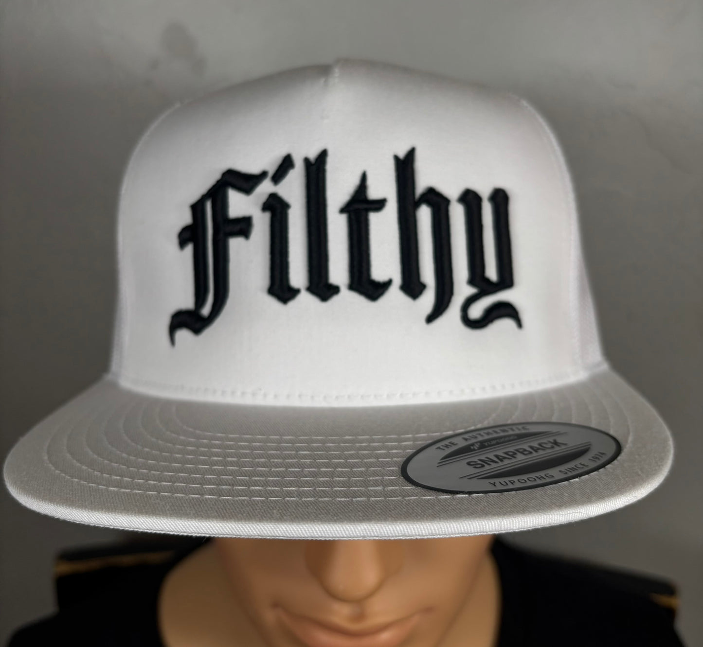 Filthy 3D Puff Embroidered Snapback