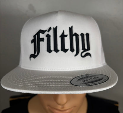 Filthy 3D Puff Embroidered Snapback