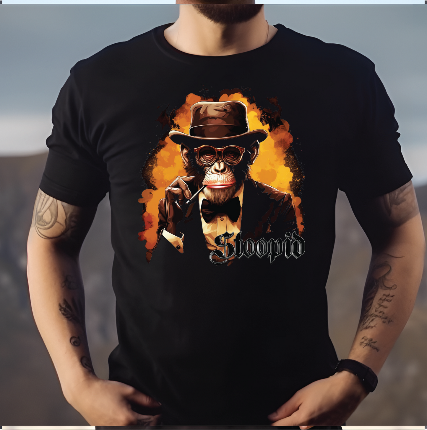 Stoopid Original "Monkey Business" Graphic T - 1