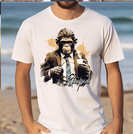 Stoopid Original "Monkey Business" Graphic T - 4