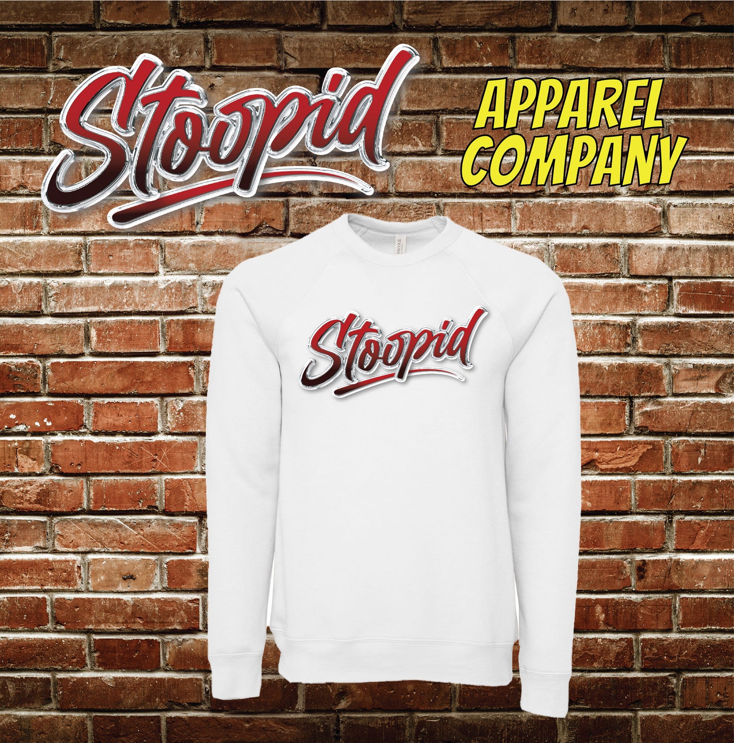 "The Original" Stoopid Hoodie or Crewneck