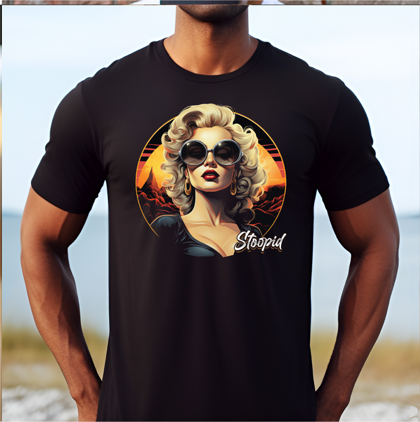 Stoopid Original "Pin Up" Graphic T - 1